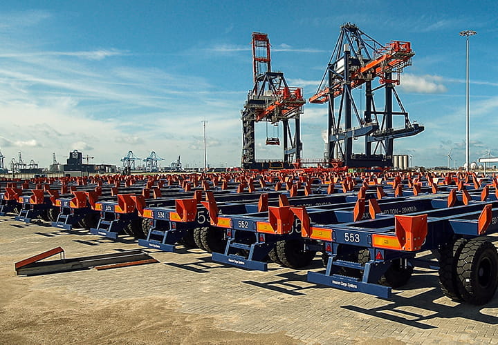 拖车轮胎 | 特瑞堡是港口码头拖车轮胎的领先制造商